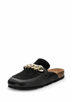 Gold Chain - Cloafer Black