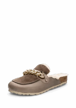 Gold Chain - Cloafer Fur Mocha