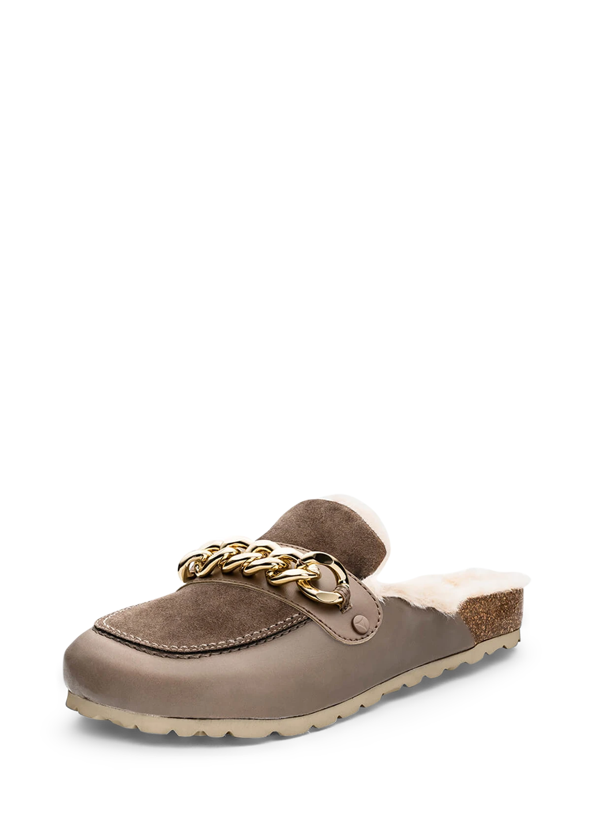Gold Chain - Cloafer Fur Mocha