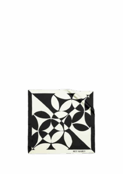 Silky Star Logo Print - Black